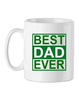 Best Ever Dad Mug (Green)