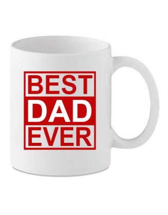 Best Ever Dad Mug (Red)